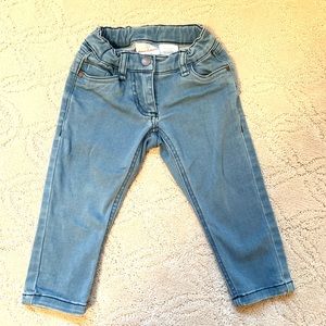 Hanna Andersson toddler girls cropped jeans 3T